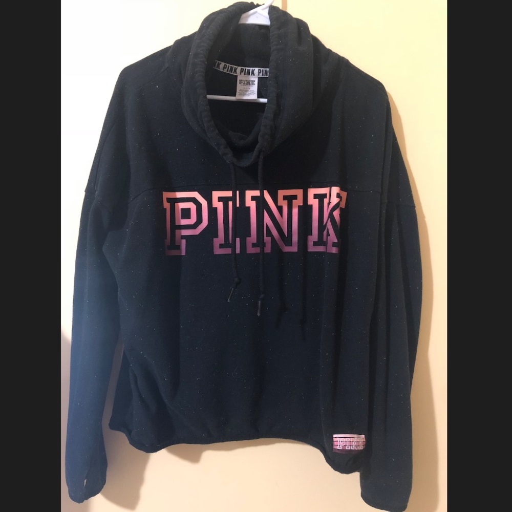 VS Pink Galaxy Cowl Neck